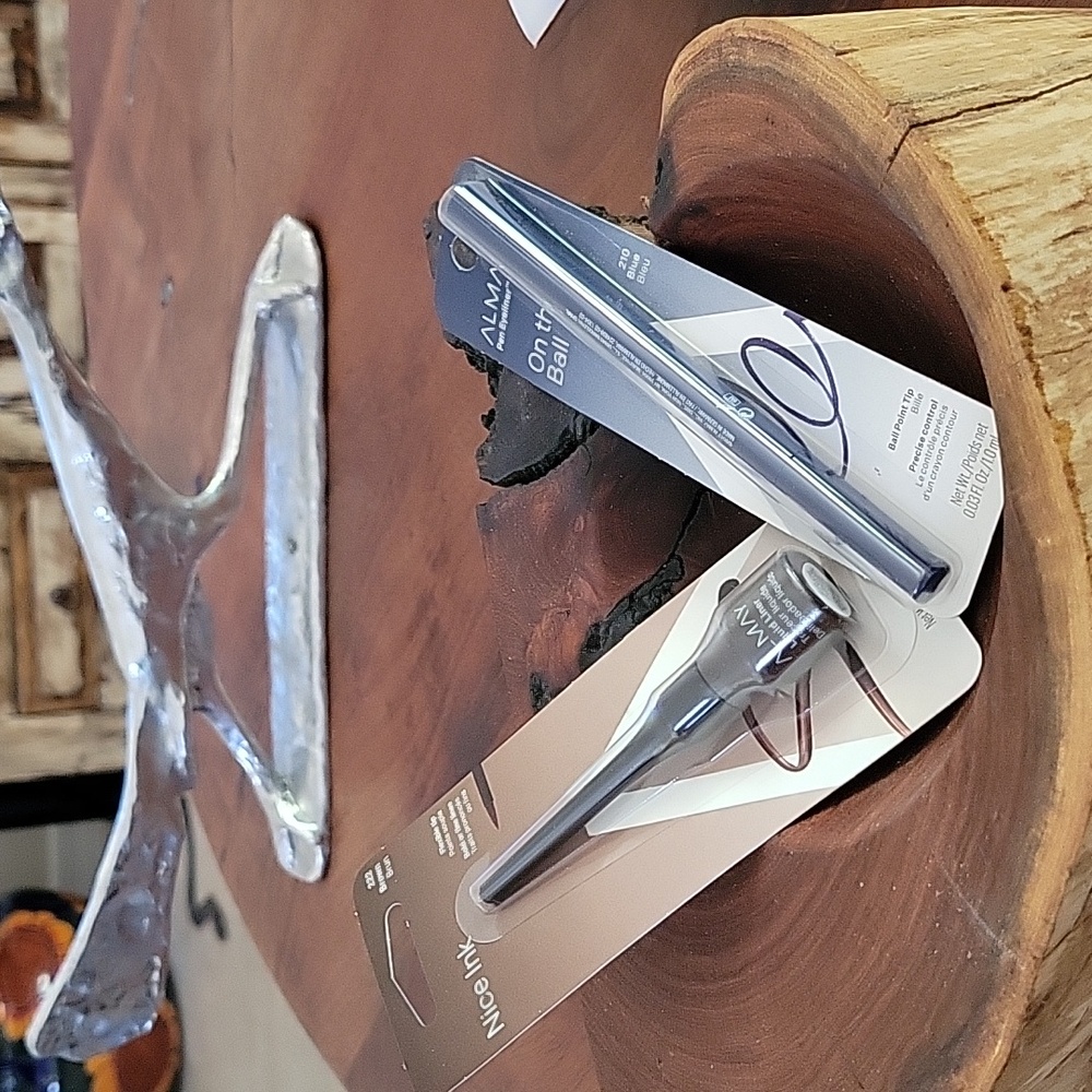 Almay Nice Ink Liquid Eyeliner AND Almay On The Ball Blue Eyeliner Precise Tip